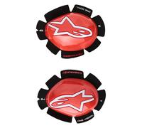 Alpinestars GP Tech Curseurs de genou, blanc-rouge pour homme