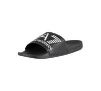 Sliders Homme EA7 - Noir - Logo sur les bretelles et la base - Taille 41 EU 45