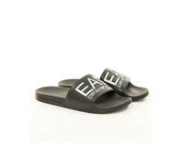 Sliders Homme EA7 - Noir - Logo sur les bretelles et la base - Taille 41 EU 46