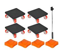 Sliders pour Meubles à roulettes - Jeu de Rouleaux pour appareils électroménagers | De 360 ° pour Transporter lit, Table, Armoire, électroménager, Matelas, canapé