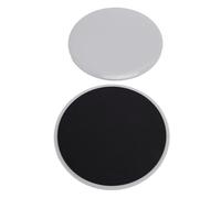 Sliders pour s'entraîner et Renforcer, 2PCS Exercez des Disques de Glissement pour Les Squats de Fentes, Un équipement Portable Léger (Grey)