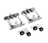 Sliding Door Caster,Cupboard Caster,Furniture Sliding Wheels,Cupboard Caster,Nylon Iron Alloy Roller Wheels,for Cabinets,Windows,Sliding Doors