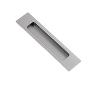 Sliding Door Handle 160mm Aluminum Alloy Modern(grey) | Sleek modern design, fits contemporary decor, 160mm length, easy grip, living space upgrade