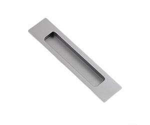 Sliding Door Handle 160mm Aluminum Alloy Modern(grey) | Sleek modern design, fits contemporary decor, 160mm length, easy grip, living space upgrade