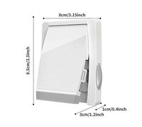 Sliding Door Locks, 2 Pack Sliding Window and Security Lock Child Safety, Lightweight Latch Stopper Replacement for Home Bathroom Bedroom Patio Hotel Travel Babyproofing Needs
