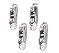 Sliding Door Roller - 4 Pieces Replacement Zinc Alloy Double Wheel Window Pulley, Angle Adjustable PVC Hardware | Bedroom Balcony Living Room Kitchen Study Tandem Roller Assembly
