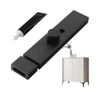 Sliding, Thickened Slide Locks Adhesive - Wear-Resistant Slide Lock For Home Hotel Good Conditions, Thanks To Its Sturdy And Stylish Design That's