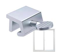 Sliding Window Locks - 2.5x1.6x1.1cm Glass Lock, Security Window Locks With Keys | Child Proof Lock For Horizontal Sliding, For Patio Bedroom Home And Office