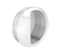 SLID'UP by Mantion Poignée cuvette ronde diamètre 55 mm - plastique blanc