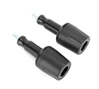 Slière de cadre de moto Starrypxl Cadre anti-crash Protecteur Z125 Z250 Z300 Set Protection de chute résistante à l'impact durable (Schwarz)