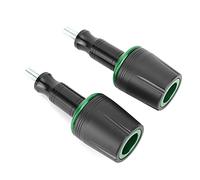 Slière de cadre de moto Starrypxl Cadre anti-crash Protecteur Z125 Z250 Z300 Set Protection de chute résistante à l'impact durable (Grün)