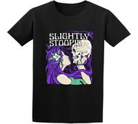 Slightly Stoopid Men's Pure Cotton Casual T-Shirt Black M