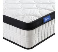 slily Matelas 180x200 26cm Épaisseur Matelas 180x200 Ressort Ensachés- Soutien 7 Zones,H4 Dureté Moyenne,Respirantt,Mousse à Mémoire de Forme Haute Densité,Matelas de lit d'adulte