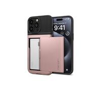 Slim Armor CS - Coque de protection pour téléphone portable - polycarbonate, polyuréthanne thermoplastique (TPU) - rose gold - pour Apple iPhone 15