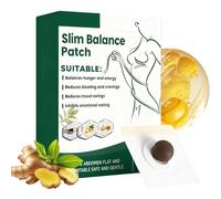 Slim Balance Patch, Solution De Gestion Du Poids, Avec 1 Boîte/12 Pièces, Patchs De Mise En Forme Du Corps, Patch Naturel De Contrôle De La Faim Et De L'énergie, Booster De Métabolisme, Pour Les