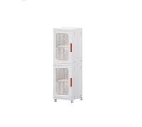 Slim Bathroom Storage Cabinet Narrow 2/3/4 Tier Nizer for Small Spaces Multifunal Tall Shelving Unit Efficient Floor Nizing Solution for Compact Areas