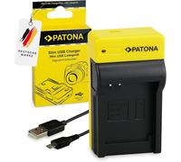 Slim Chargeur pour NB-4L / NB-5L Batteries Compatible avec Canon Ixus i7 Zoom 40 50 70 120is 220HS Powershot TX1 SD200 SD300 SD960 SD1100