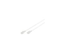 Slim - Cordon de raccordement - RJ-45 (M) pour RJ-45 (M) - 3 m - UTP - CAT 6 - sans halogène, moulé, sans crochet - gris