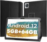 Slim Fit Cuir Pu Étui Housse Fin Et Pliable Coque Pour Blackview Tab 30 Wifi/Oscal Pad16/Oscal Pad60/Oscal Pad70 10.1"" Tablet-Noir