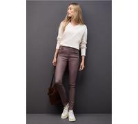 Slim Fit pantalon enduit