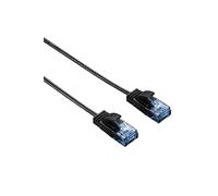 "Slim-Flexible" - Câble réseau - RJ-45 (M) pour RJ-45 (M) - 75 cm - UTP - CAT 6 - noir
