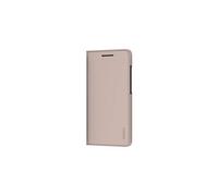 Slim Flip Cover - Protection à rabat pour téléphone portable - cuir écologique - beige - pour Nokia 5.1