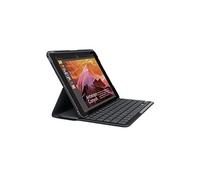 Logitech Slim Folio - Clavier et étui - Bluetooth - QWERTY - Espagnol - noir