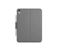 Clavier Logitech Slim Folio - Clavier et étui - sans fil - Bluetooth LE - QWERTY - International US - gris oxford - pour Apple 10.2-inch iPad Wi-Fi; 10.5-inch iPad