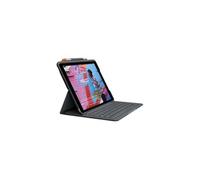 Slim Folio - Clavier et étui - sans fil - Bluetooth - QWERTY - Italien - graphite - pour Apple 10.2-inch iPad (7ème génération, 8ème génération, 9ème