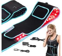 Slim Gleam Wrap Ceinture de thérapie par lumière infrarouge réglable sans fil pour perte de poids