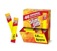 Slim Jim Smoked Snack Stick Pantry Pack Original 46 Count 0.28oz Stick (46 Count)