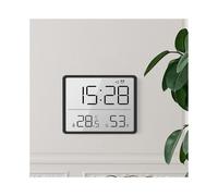 Slim Lcd Screen Electronic Digital Clock Can Be Hung On The Wall Back with Magnetic Suction Can Be Hung Refrigerator, Temperature And Humidity Sensor