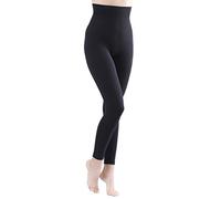 Slim Leggings pour les femmes, shapewear, Leggins de taille, corseterie, noir, Noir, XL