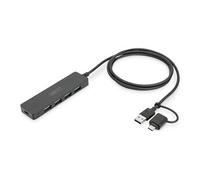 Slim Line - Concentrateur (hub) - 4 x SuperSpeed USB 3.0 - de bureau