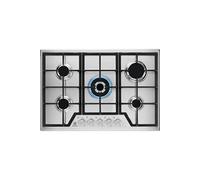Slim line KGS7536SX - Table de cuisson au gaz - 5 plaques de cuisson - Niche - largeur : 56 cm - profondeur : 48 cm - acier inoxydable