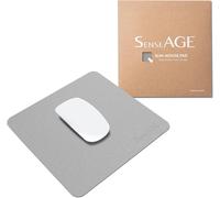 Slim Mouse Pad for Home/Office,Laptop and Laptop,Seamless Clothing,Non-Slip Base,Compatible with Laser and Optical Mouse,8.7 x 8.7 inches,