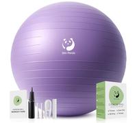 Slim Panda Ballon d'exercice, 55-85cm Antidérapant et Antidéflagrant Ballon Fitness avec Pompe, Soft Swiss Ball,Yoga Ball avec pour l'accouchement,Fitness,l'équilibre I'entraînement