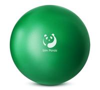 Slim Panda Ballon Pilates Petite,23 cm Anti-Slip Ballon de Gymnastique avec Paille de Gonflage,Soft Yoga Ball Équilibre pour Seniors Thérapie,Fitness,Entraînement à l'équilibre (Vert)