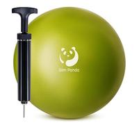 Slim Panda Ballon Pilates Petite,23 cm Anti-Slip Ballon de Gymnastique avec Pompe,Soft Yoga Ball Équilibre pour,Fitness,Entraînement à l'équilibre (Buse Anti-Fuite