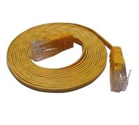 SLIM Patchcords PKW-SLIM-KAT6 10.0 OR câble de réseau Orange 10 m Cat6