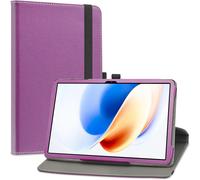 Slim Pu Leather Case And Foldable Stand Folio Case Cover For Doogee T30e Android Tablet 11 Inches Purple