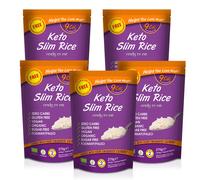 Slim Rice shirataki de Konjac keto - Lot de 5 paquets
