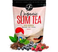 Slim Tea Bio-The Fruits Rouges-Thé Minceur Perte De Poids Rapide Et Efficace & Draineur Brule Graisse Puissant-The¿ Vert,Ortie,Baie De Goji,Framboise,Cassis,Myrtille-En Vrac 100g