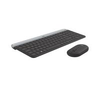 Slim Wireless Combo MK470 - Ensemble clavier et souris - sans fil - 2.4 GHz - QWERTY - R.-U. - graphite