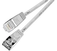 Slim Wirewin PKW-LIGHT-STP-K6 1.0 RJ45 Câble réseau, câble patch CAT 6 U/FTP 1.00 m gris 1 pc(s)