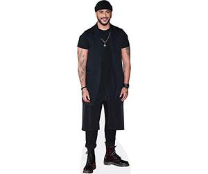 Slimane (Black Outfit) Silhouette en Carton Grandeur Nature