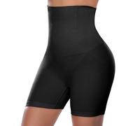 SLIMBELLE Shorty Gainant Culotte Ventre Plat Panty Amincissante Femme Invisible Noir L,L/FR 40-42,Noir
