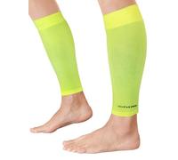 SlimCell Gambetti Manchon de Mollet Compressif Unisexe - Support Musculaire et Circulation Sanguine, Compression sans Pied pour Running, Basket, Fitness - Made in Italy