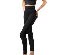 SLIMCELL Legging Anti Cellulite Femme Taille Haute - Legging Gainant Minceur Effet Ventre Plat, Leggings Sculptants Massage Actif, Vetement Femme Sport et Quotidien - Made in Italy