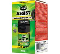 Slime 10188-51 Flat Tyre Puncture Repair Sealant, Assist, Emergency Repair for Highway Vehicles, Suitable for Trucks/SUV, Non-Toxic, eco-Friendly
